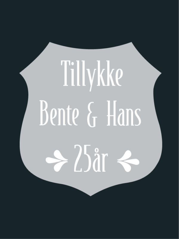 Bryllupsdagsskilte - Image 6